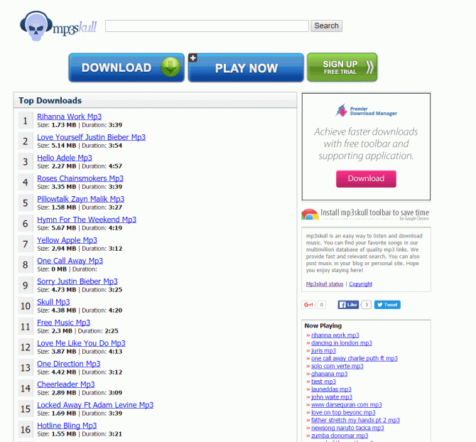 myce-mp3-skull-screenshot