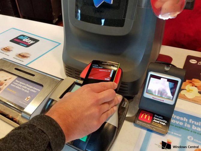 microsoft tap to pay