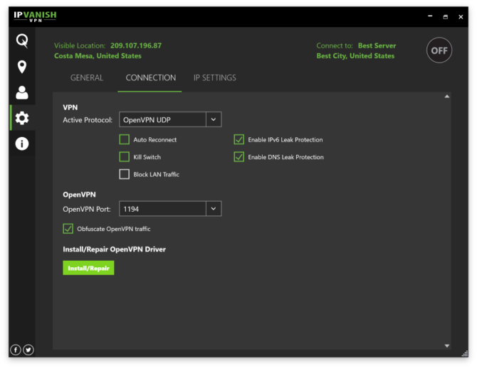 settings-conncetion