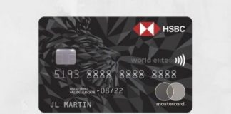 The HSBC World Elite Mastercard offers travel rewards and bonus points