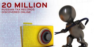 20 million unprotected Russian tax records