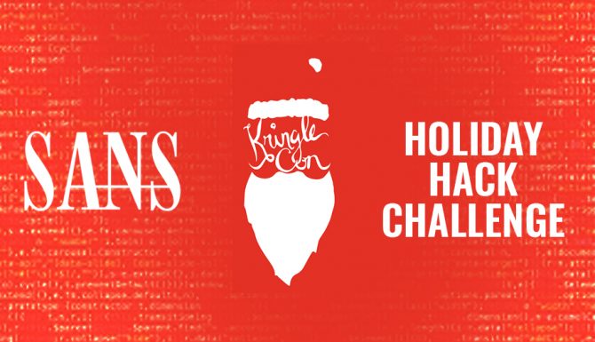 SANS Holiday Hack Challenge and KringleCon Conference