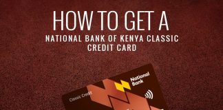 National Bank of Kenya Classic Credit Application
