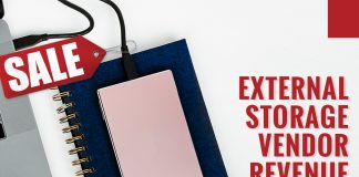 Increase in External Storage Vendor Revenue