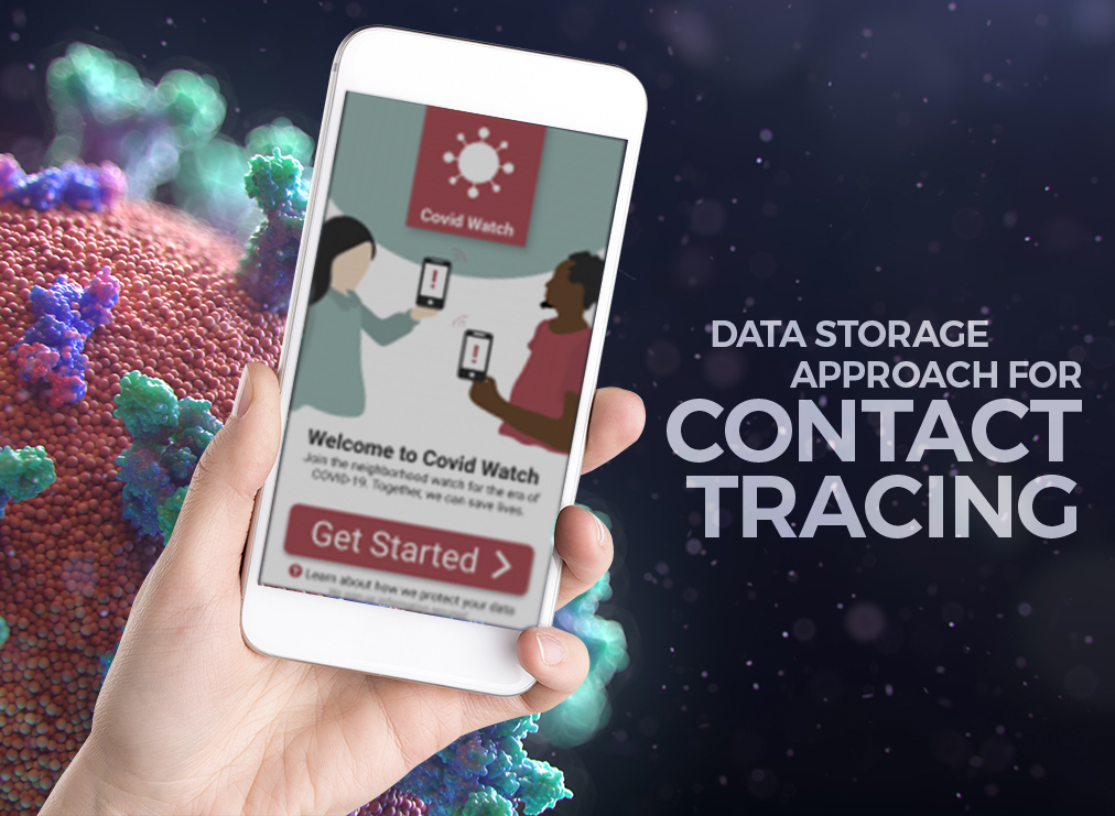 Data Storage Approach For Contact Tracing