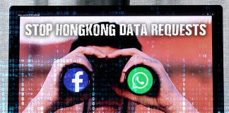 Stop Hong Kong Data Requests