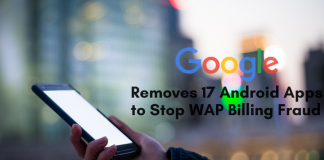 Google Removes to Stop WAP Billing Fraud