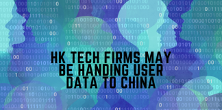 HK tech Firms May Be Handing User Data to China