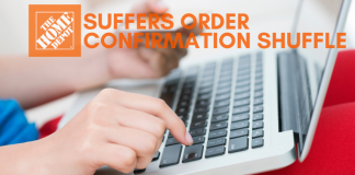 Home Depot Order Confirmation Shuffle
