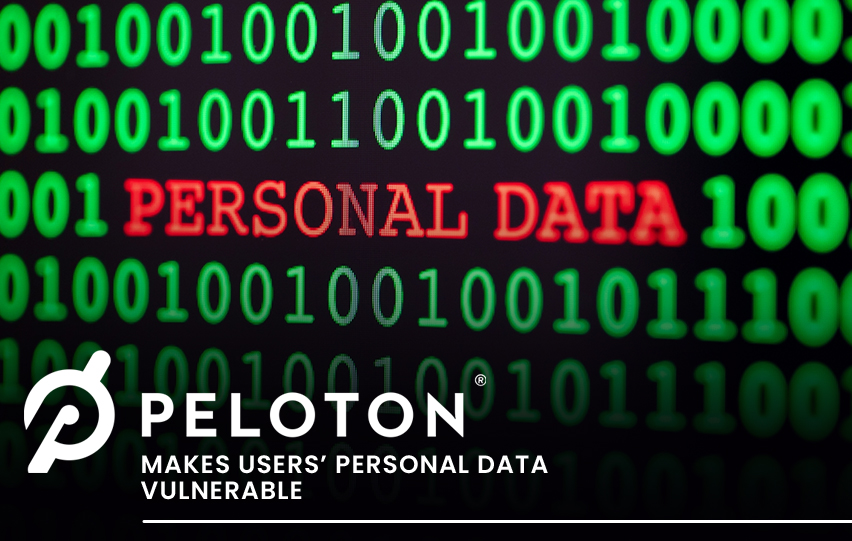 Peloton Makes Users’ Personal Data Vulnerable