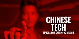 Chinese Tech Majors Fall Over