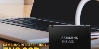 Samsung First ZNS SSD