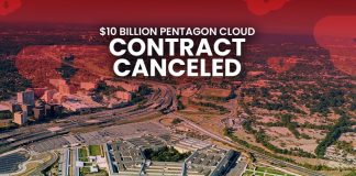 Pentagon Cloud Contract Canceled