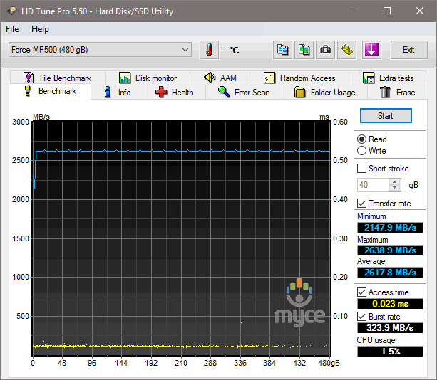 HD TUNE