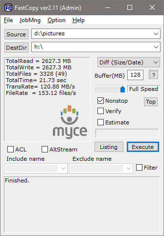 Seagate Barracuda read test result